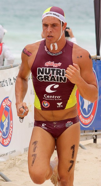 New Zealand's Daniel Moodie competing in round two of the Kellogg's Nutri-grain series at Kurrawa Beach